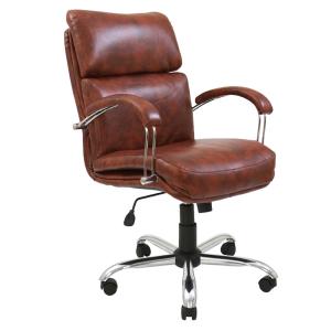 Кресло Дакота Кожа комб. Chrome