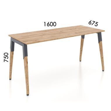 Офісний стіл дизайнерський Salita Компаунд Co_d 35/1-1600
