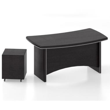 Стол руководителя + тумба мобильная Salita Альянс 21/1 Венге