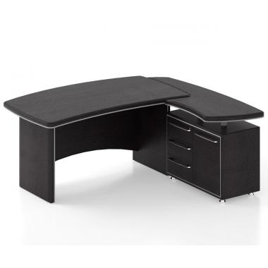 Офисный стол руководителя Salita Альянс 21/2 Венге