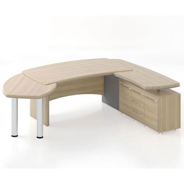 Стол руководителя Salita Альянс Дуб 21/3d