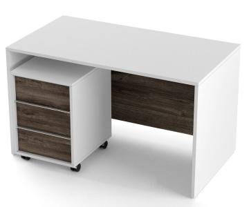 Стол компьютерный и тумба Salita Promo (AX1218) Белый