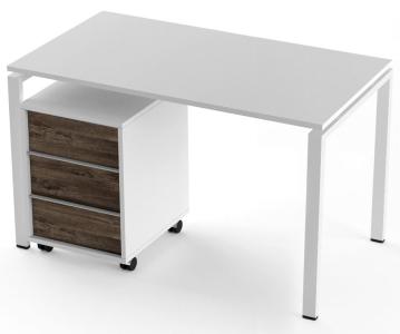 Стол письменный и тумба Salita Promo (TX1218) Белый