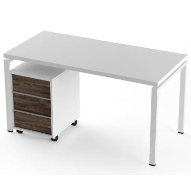 Стол офисный и тумба Salita Promo (TX1436) Белый