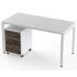 Стол офисный и тумба Salita Promo (TX1436) Белый