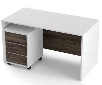 Стол компьютерный и тумба Salita Promo (AX1418) Белый
