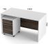Стол компьютерный и тумба Salita Promo (AX1418) Белый 