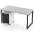 Стол компьютерный и тумба Salita Promo (QXG1436) Графит