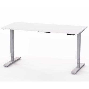 Регулируемый стол компьютерный 2х-моторный Salita Электро Белый 18 мм (E1-140)