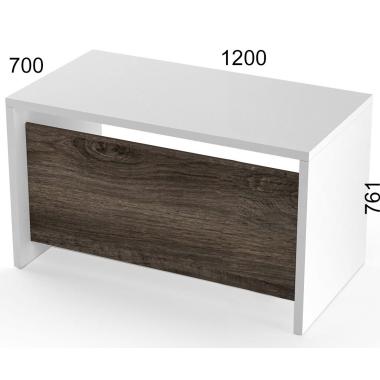 Стол офисный Salita Promo (A1236) Белый 