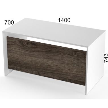 Стол компьютерный Salita Promo (A1418) Белый 