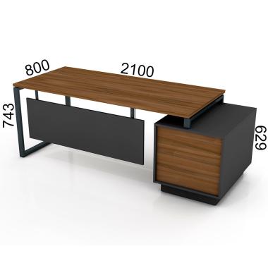 Стол руководителя Salita Promo Top Manager 18 мм (OGQ33-3s-18)