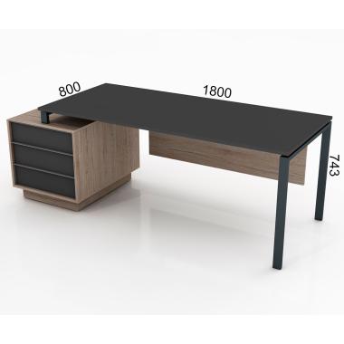 Стол руководителя Salita Promo Top Manager 18 мм (SGT33-3s-18)