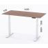 Стіл зі шпонованною стільницею з регулюванням для роботи стоячи 2х-моторний E5w Salita Електро (E5-140w) Білий