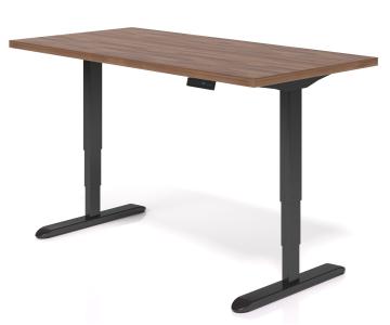 Стіл для роботи стоячи з двома двигунами Salita Електро Горіх 18мм (E1g-1400-800-18)