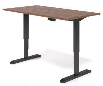 Стіл з електро-регулюванням висоти з двома двигунами Salita Електро Горіх 18мм (E1g-1200-700-18)