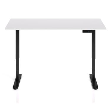 Стіл з електро-регулюванням висоти з двома двигунами Salita Електро Білий 18мм (E1w-1200-700-18)