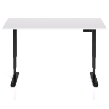 Стіл для роботи стоячи з двома двигунами Salita Електро Білий 18мм (E1w-1400-800-18)