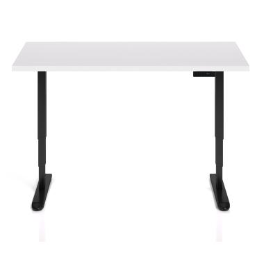 Стіл з електро-регулюванням висоти з двома двигунами Salita Електро Білий 36мм (E1w-1200-700-36)