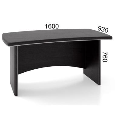 Стол руководителя Salita Альянс Венге 21/10 160x93x76h