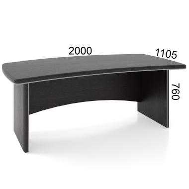 Стол руководителя Salita Альянс Венге 21/103 200x115x76h